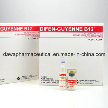 Analgésicos antipiréticos Difen-Guyenne B12 Diclofenaco Inyección de potasio